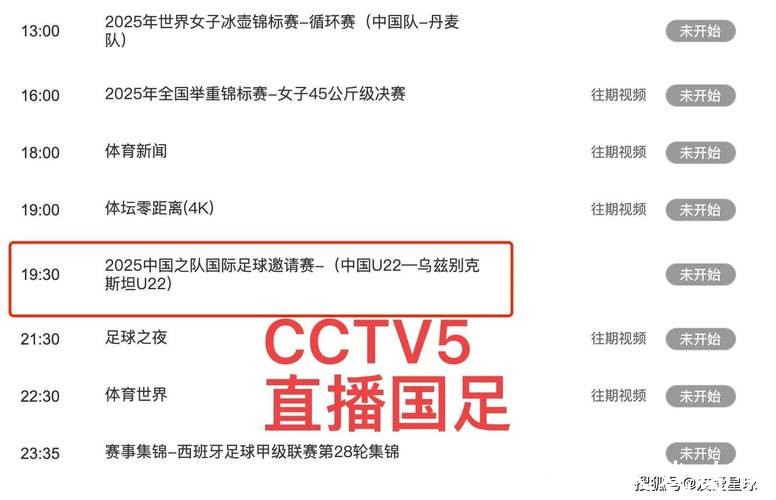 全面解析CCTV5对世界杯赛事的直播安排与精彩看点